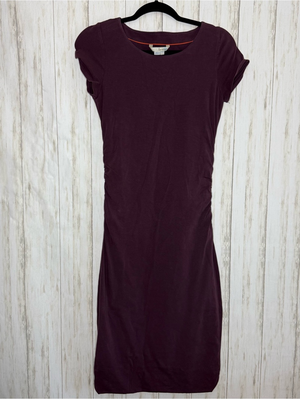 Anthropologie Boden Plum Short-Sleeve Midi Dress 6